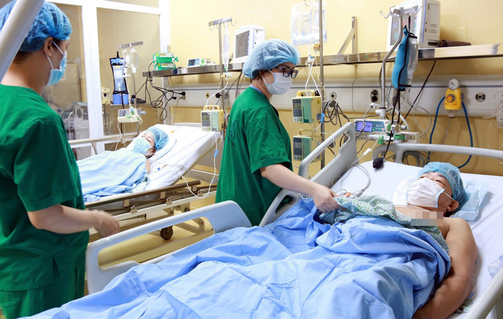Anh Tiến may mắn được ghép thận (Ảnh: BV đa khoa Xanh Pôn)