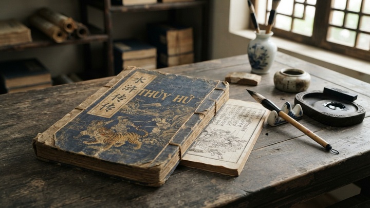 "Thủy hử" là một trong "Tứ đại danh tác" của Trung quốc. (Ảnh: IG)