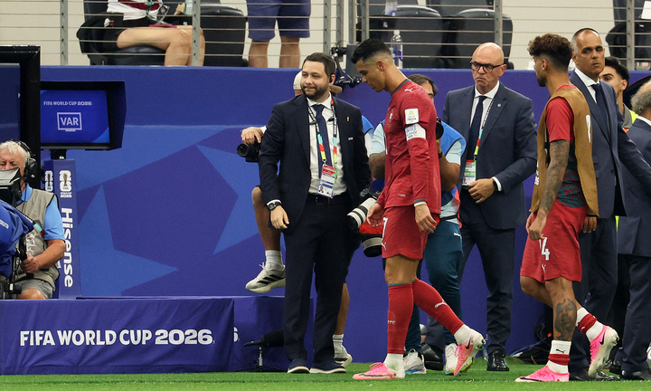 Ronaldo nói lời chia tay với đấu trường World Cup. (Ảnh: Reuters)