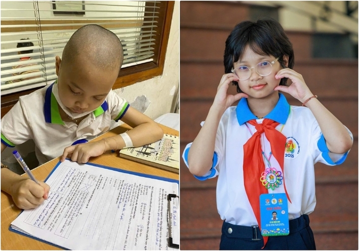 Lê Hà Minh Anh, 9 tuổi, mang trong mình bệnh ung thư máu nhưng vẫn giữ nụ cười, học giỏi, biểu diễn văn nghệ và truyền niềm tin cho nhiều người.
