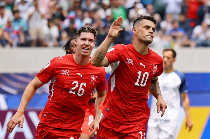 Phong độ của Xhaka quyết định thế trận của Thụy Sỹ. (Ảnh: Reuters)