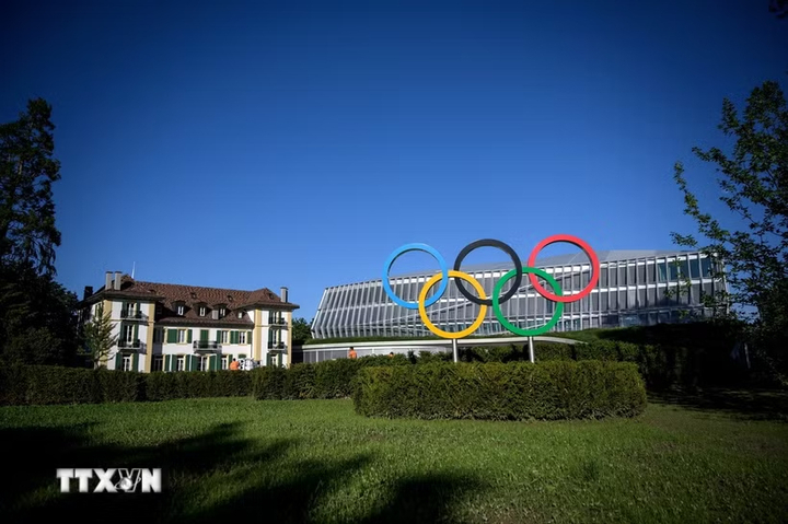 Trụ sở Ủy ban Olympic Quốc tế (IOC) tại Lausanne, Thụy Sĩ. (Ảnh: AFP/TTXVN) Trụ sở Ủy ban Olympic Quốc tế (IOC) tại Lausanne, Thụy Sĩ. (Ảnh: AFP/TTXVN)