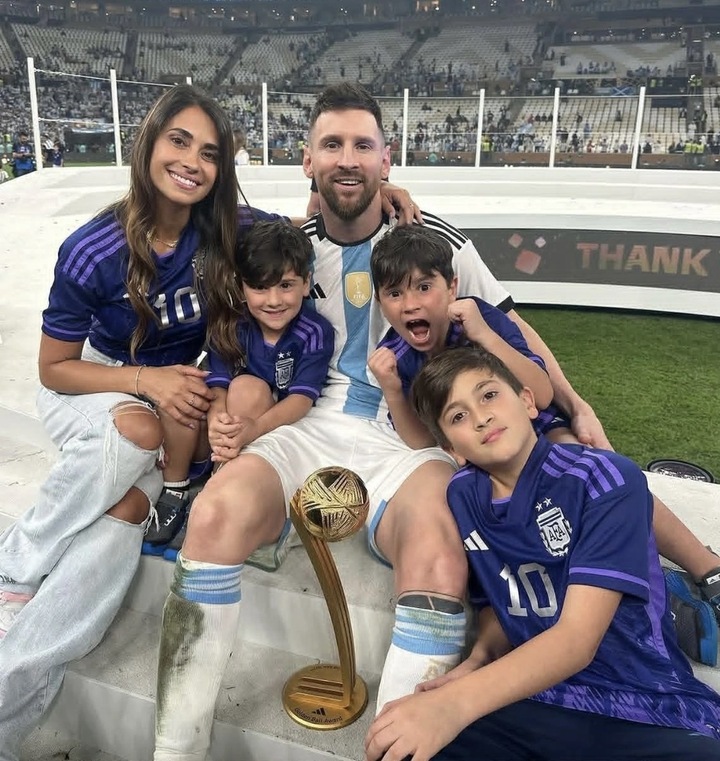 Tổ ấm viên mãn của Messi.