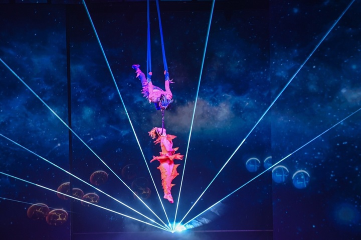 Nhà hát Vinpearl Theatre được trang bị những công nghệ sân khấu hiện đại bậc nhất thế giới.