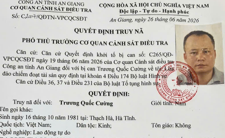 Lấy đất của người khác bán, một người ở Phú Quốc bị truy nã cuong 1 19045272 - Lấy đất của người khác bán, một người ở Phú Quốc bị truy nã