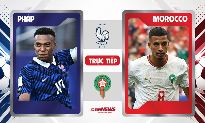 truc tiep phap vs morocco world cup 2026 15490916 - Trực tiếp b&oacute;ng đ&aacute; Ph&aacute;p 2-0 Morocco: Mbappe, Dembele gi&agrave;nh v&eacute; b&aacute;n kết