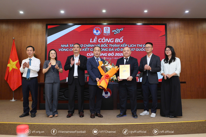 le cong bo 21151589 - LĐBĐ Việt Nam bốc thăm xếp lịch thi đấu VCK U17 Quốc gia 2026