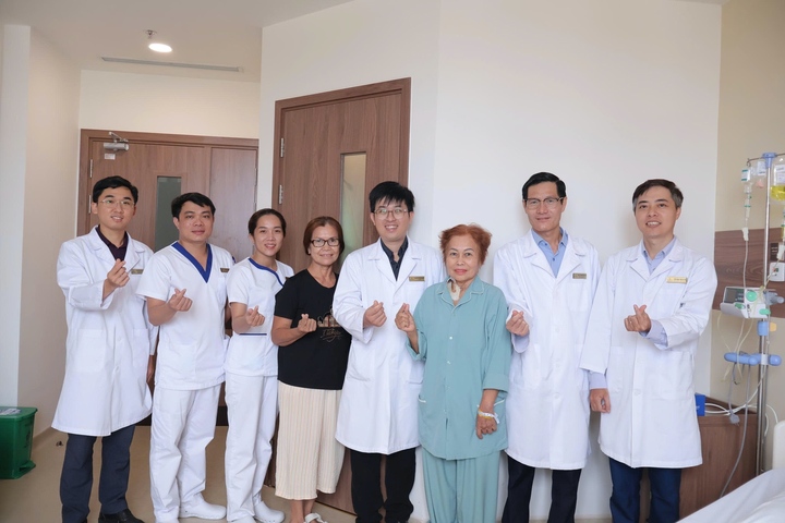 Người bệnh phục hồi tốt sau hành trình điều trị phức tạp.