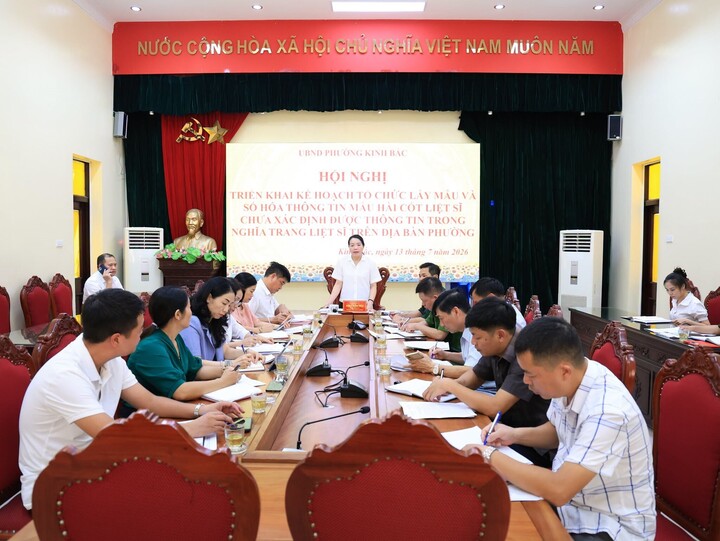 Phường Kinh Bắc chuẩn bị lấy mẫu ADN, số hóa thông tin hài cốt liệt sĩ - 1