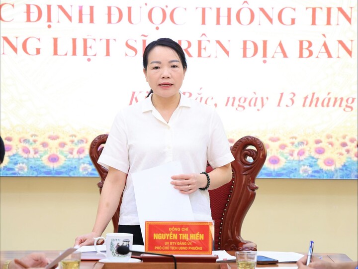 Phường Kinh Bắc chuẩn bị lấy mẫu ADN, số hóa thông tin hài cốt liệt sĩ - 2