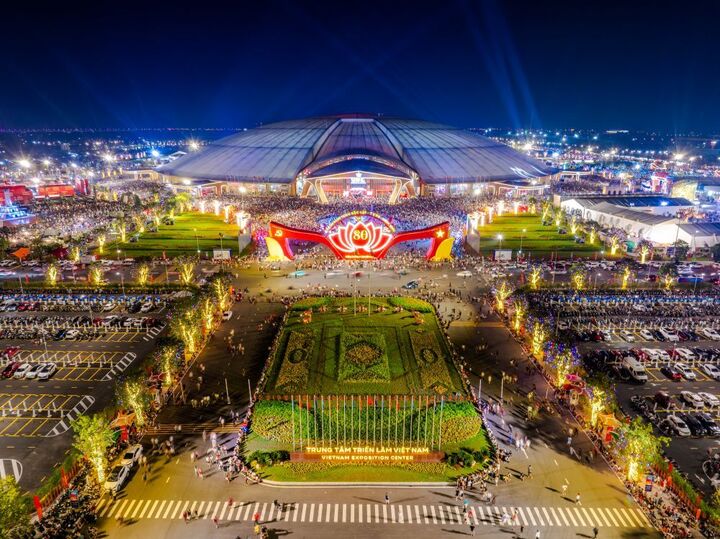 Triển lãm Thành tựu đất nước 80 năm được tổ chức thành công vào tháng 9/2025 tại VEC với những con số kỷ lục.
