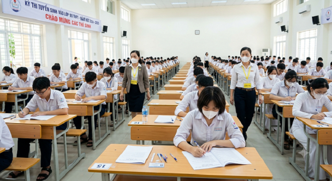 Từ 0 điểm ở cả 3 môn thi vào lớp 10, sau phúc khảo, một thí sinh ở Thanh Hóa đạt tổng điểm 20,7. (Ảnh minh họa)
