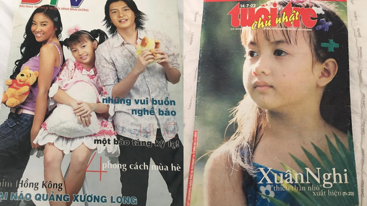 Ngay từ khi còn bé, cô sở hữu gia tài âm nhạc đồ sộ với 5 album cá nhân, nổi bật nhất là album “Tiếng hát thiên thần nhỏ”. Cô cũng gặt hái nhiều giải thưởng như: Giải đặc biệt Tiếng hát tuổi thơ, giải Nhất Liên hoan Tiếng hát thiếu nhi, giải Nhì Tiếng hát măng non truyền hình TP.HCM.