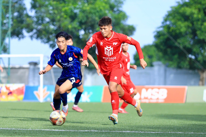 Các trận đấu tại giải U21 Quốc gia 2026 diễn ra hấp dẫn.