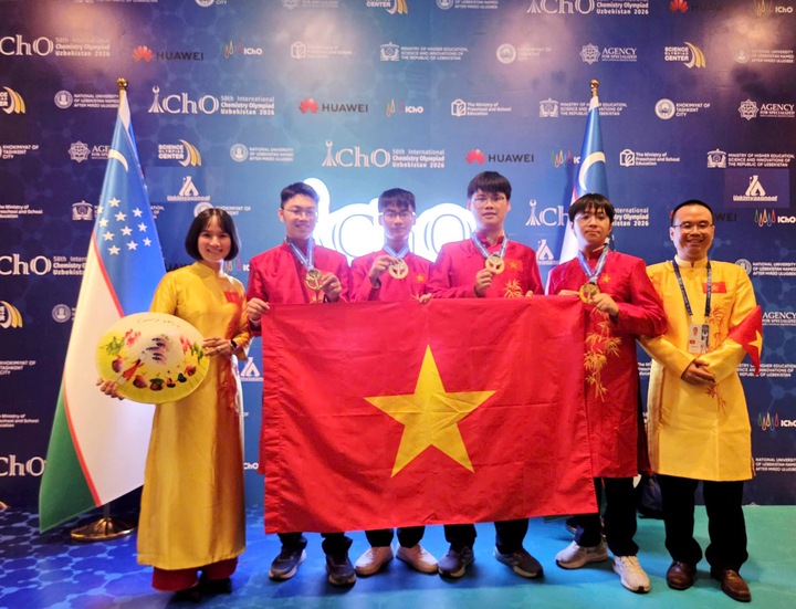 Đội tuyển quốc gia Việt Nam tham dự Kỳ thi Olympic Hóa học quốc tế lần thứ 58 (IChO 2026) tại Tashkent, Uzbekistan.