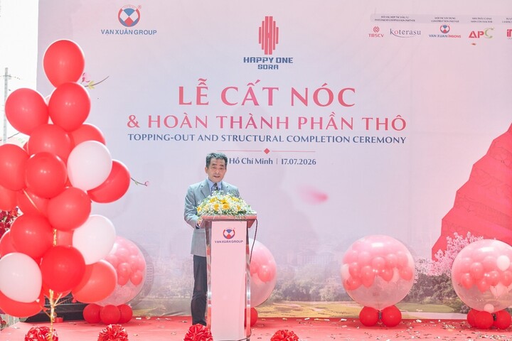 Buổi lễ có sự tham dự của Ban lãnh đạo Vạn Xuân Group, đại diện đối tác đầu tư Nhật Bản TBS Capital Vietnam - TBS Group, nhà thầu chính An Phong, đối tác xây dựng Vạn Xuân Incons, đơn vị tư vấn giám sát SCQC, ngân hàng tài trợ chính Vietcombank, các đối tác chiến lược và đại diện khách hàng - cư dân tương lai.