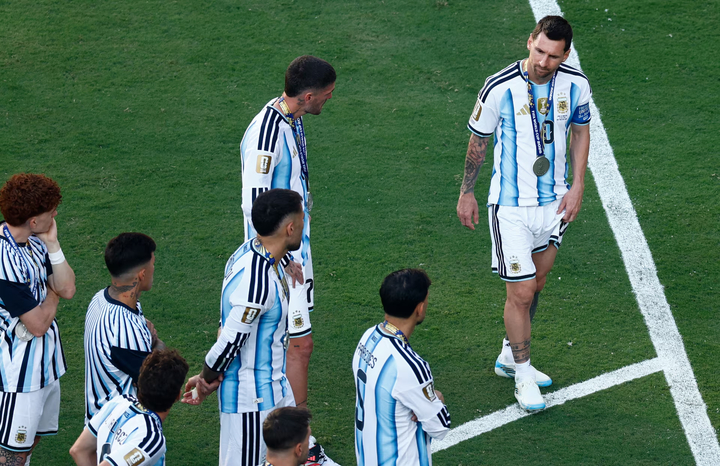 Argentina thua Tây Ban Nha 0-1 trong trận chung kết World Cup 2026. (Ảnh: Reuters)