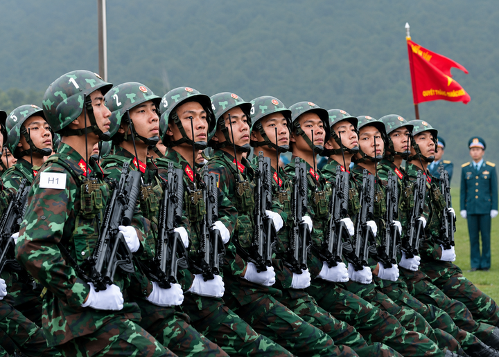 Bộ đội đặc công. (Ảnh: Trọng Đức/TTXVN).