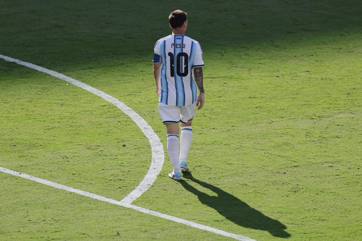 Khi không còn Messi, Argentina có thể sẽ mất nhiều hơn 21 bàn thắng tại World Cup hay 124 pha lập công. (Ảnh: AP)