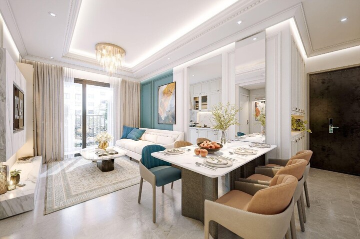 Thiết kế tối ưu góc mở và đón sáng tự nhiên giúp các dòng căn hộ tại The Zenith Hải Phòng dễ dàng đáp ứng nhu cầu sinh hoạt linh hoạt của nhiều thế hệ gia đình.