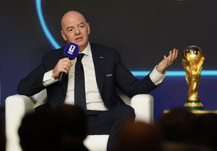 Chủ tịch FIFA Gianni Infantino tiếp tục gây tranh cãi với ý tưởng mới nhất - Ảnh: Reuters