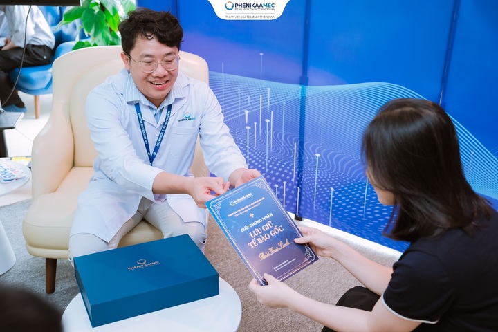 Nhiều gia đình lựa chọn gói lưu giữ tế bào gốc tại PhenikaaMec.