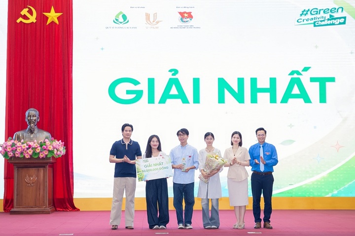Tác phẩm của đội đoạt Giải Nhất cuộc thi chia sẻ về góc nhìn chuyển đổi sử dụng các phương tiện di chuyển xanh để duy trì nguồn năng lượng lành cho bản thân và cuộc sống. (Ảnh: BTC)
