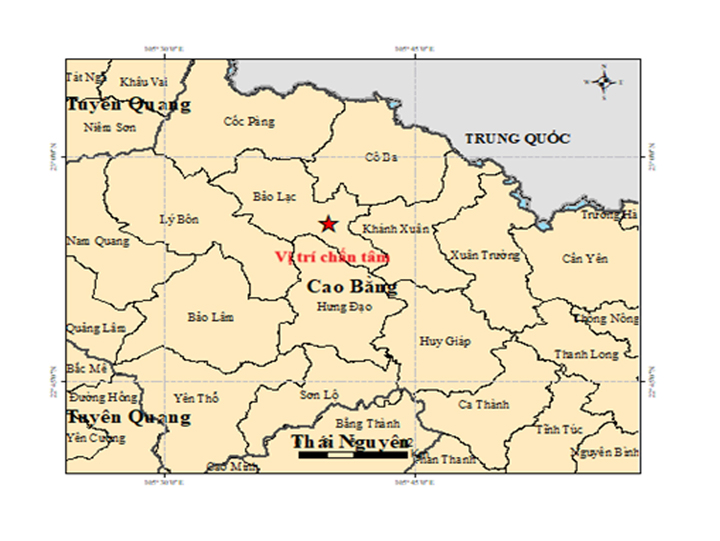 dong dat cao bang 21525483 - Động đất 3,6 độ richter ở Cao Bằng, nhiều người d&acirc;n cảm nhận rung lắc