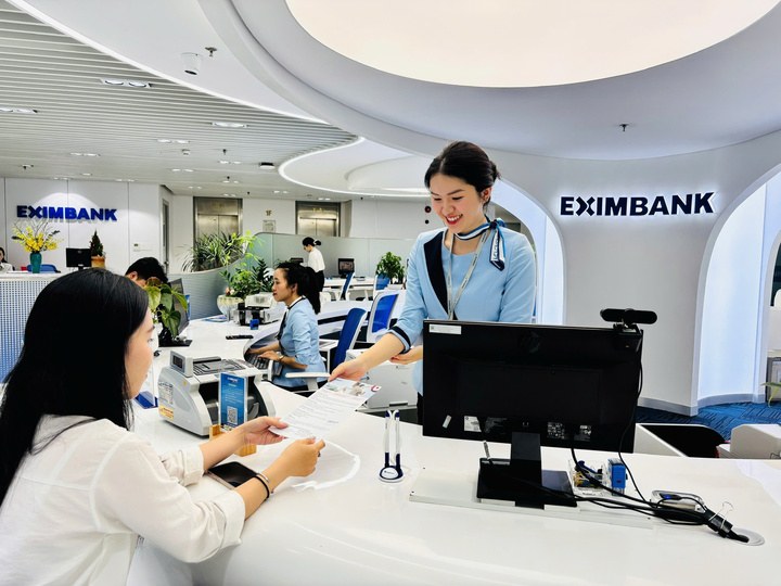 6 tháng, Eximbank lãi hơn 678 tỷ đồng. (Ảnh: Đ.V)