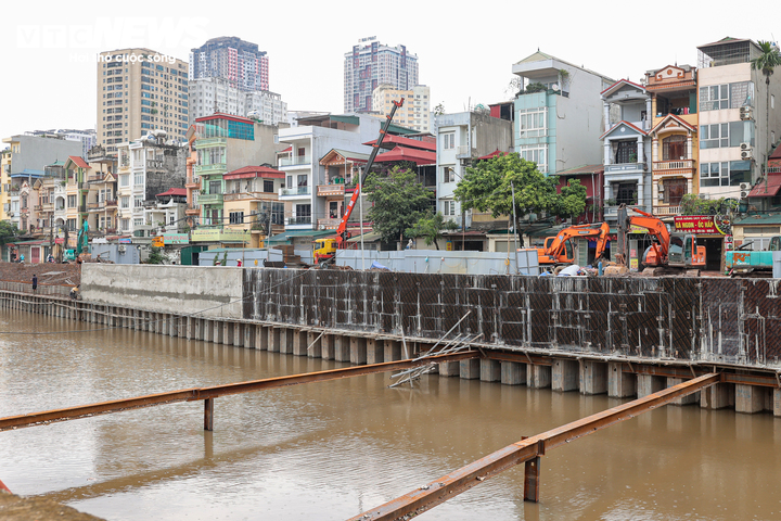 Kênh La Khê chống ngập phía Tây Hà Nội tăng tốc về đích trước 30/9 - 7