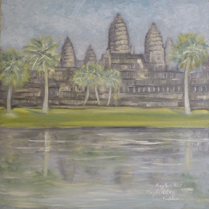 Bức tranh “Bóng thời gian”.