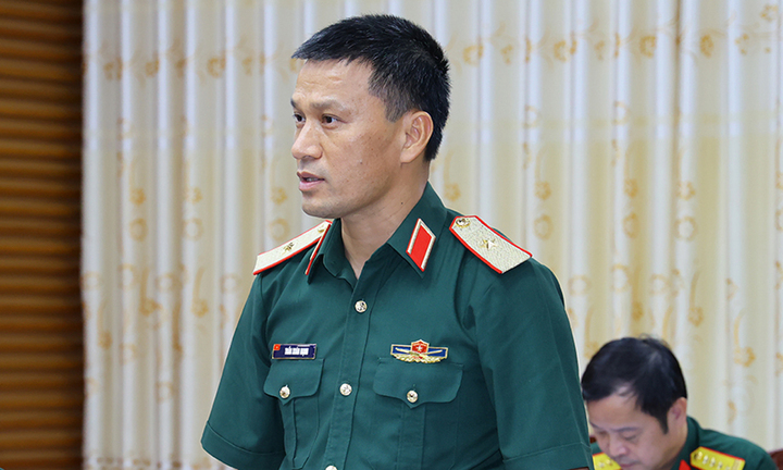 Thiếu tướng Trần Xuân Mạnh giữ chức Tư lệnh Quân khu 1. (Ảnh: Báo Quân đội Nhân dân)