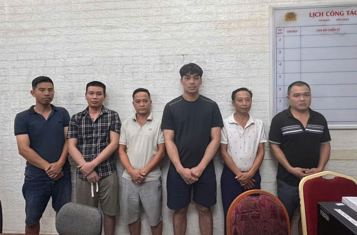 Các đối tượng trong vụ án.