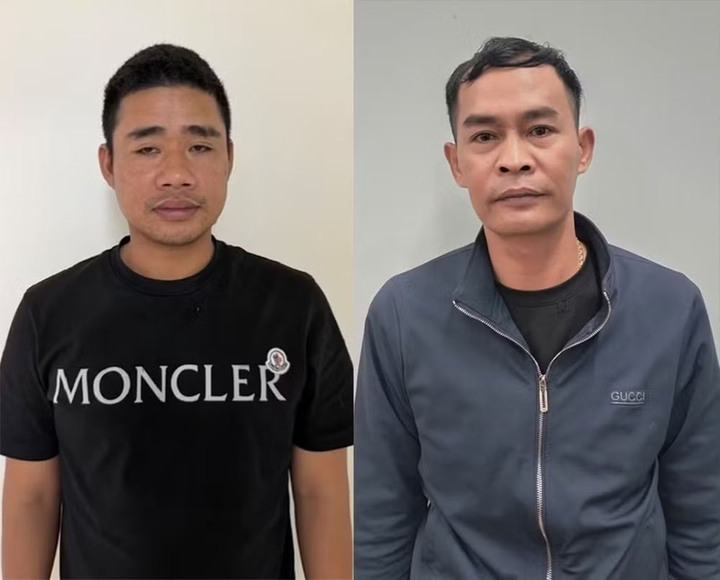 Đối tượng Nguyễn Bá Chi và Hoàng Thanh Tân.