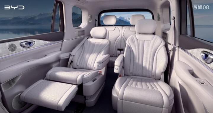 BYD Sealion 08 lộ nội thất trước ngày ra mắt - 3