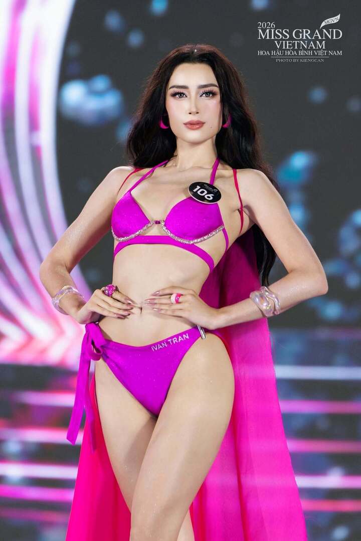 Sắc vóc tân Miss Grand Vietnam 2026.
