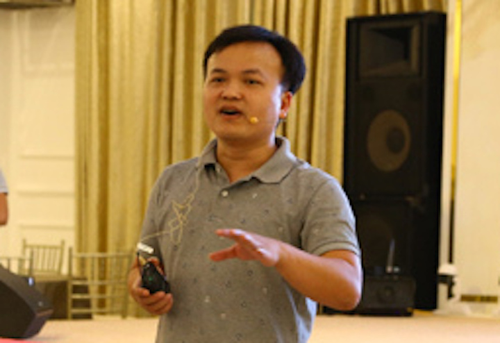 Bị can Vũ Phi Điệp thời điểm chưa bị khởi tố. (Ảnh: Vietnamnet).