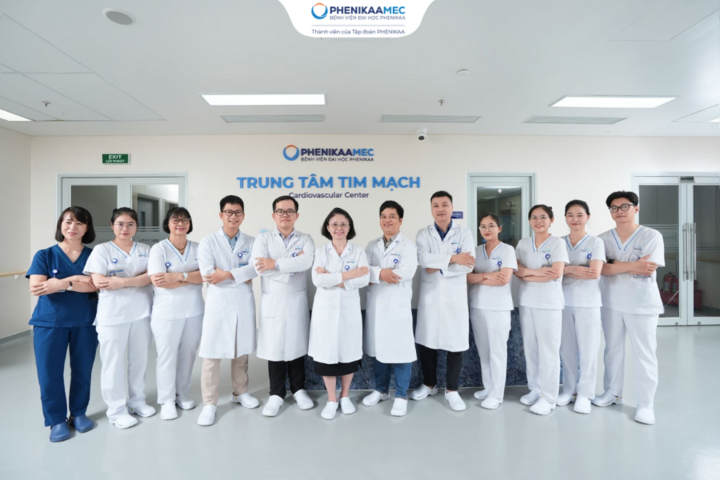 Đội ngũ bác sĩ, chuyên gia tại Trung tâm Tim mạch PhenikaaMec.