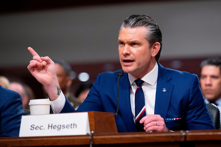 Bộ trưởng Chiến tranh Pete Hegseth. (Ảnh: AP)