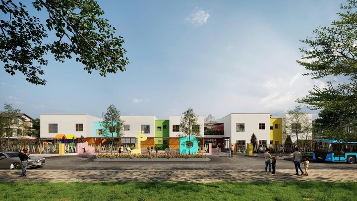 Ảnh phối cảnh trường Talent Kids Academy tại Waterpoint.