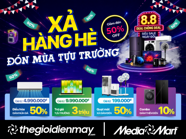 MediaMart xả hàng hè, giảm đến 50% đón mùa tựu trường - 1
