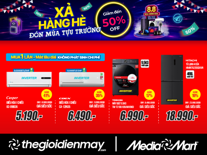MediaMart xả hàng hè, giảm đến 50% đón mùa tựu trường - 2