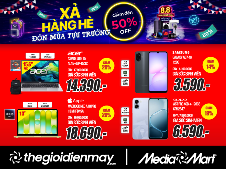 MediaMart xả hàng hè, giảm đến 50% đón mùa tựu trường - 5