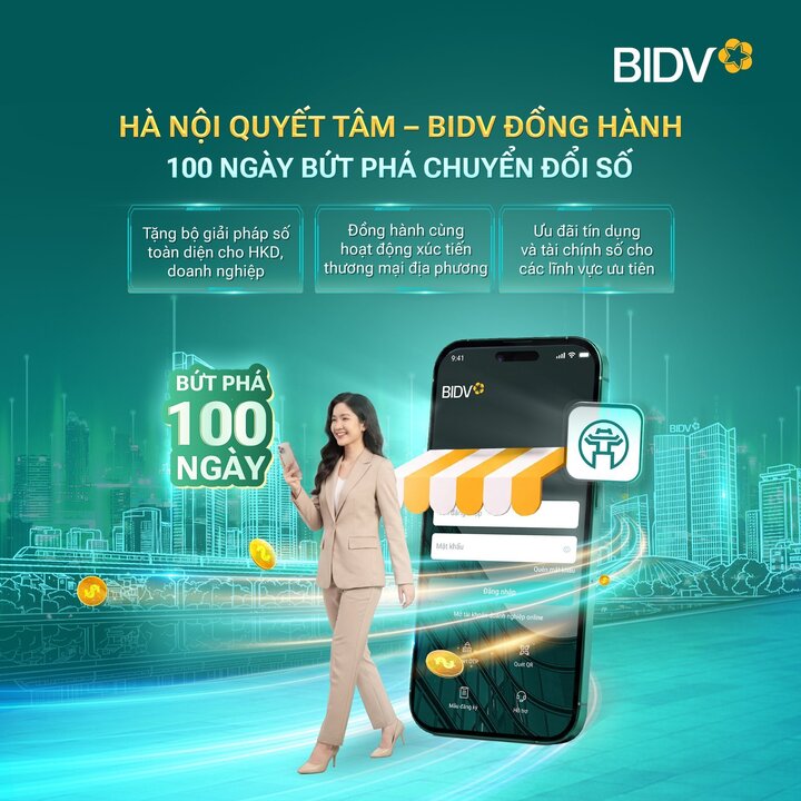 BIDV và những giải pháp trợ lực công nghệ, tài chính - 1