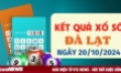 XSDL 20/10 - Kết quả xổ số Đà Lạt hôm nay 20/10/2024 - XSDL Chủ Nhật