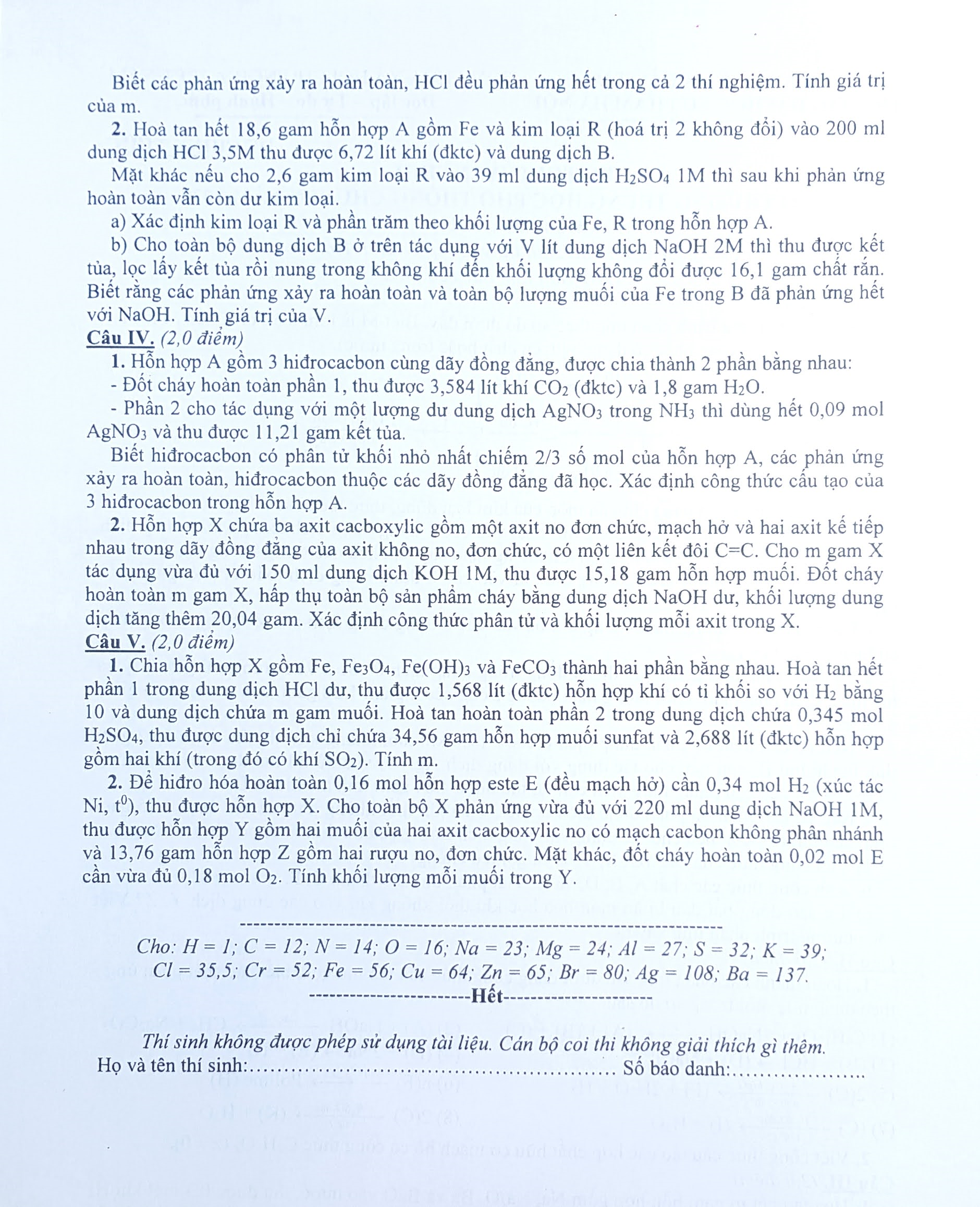 Thi Hoá trường chuyên Sư phạm: Đề dài, thí sinh mệt mỏi rời phòng thi - 2