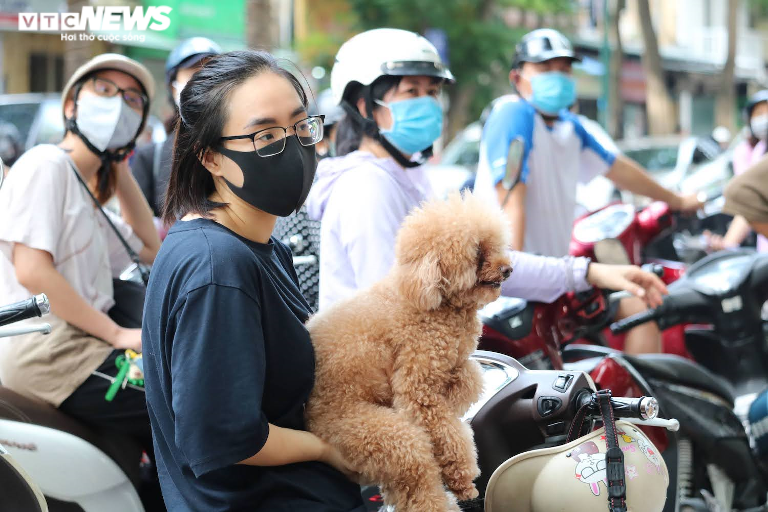 Thí sinh được bạn thân căng băng rôn chào đón như thần tượng - 3