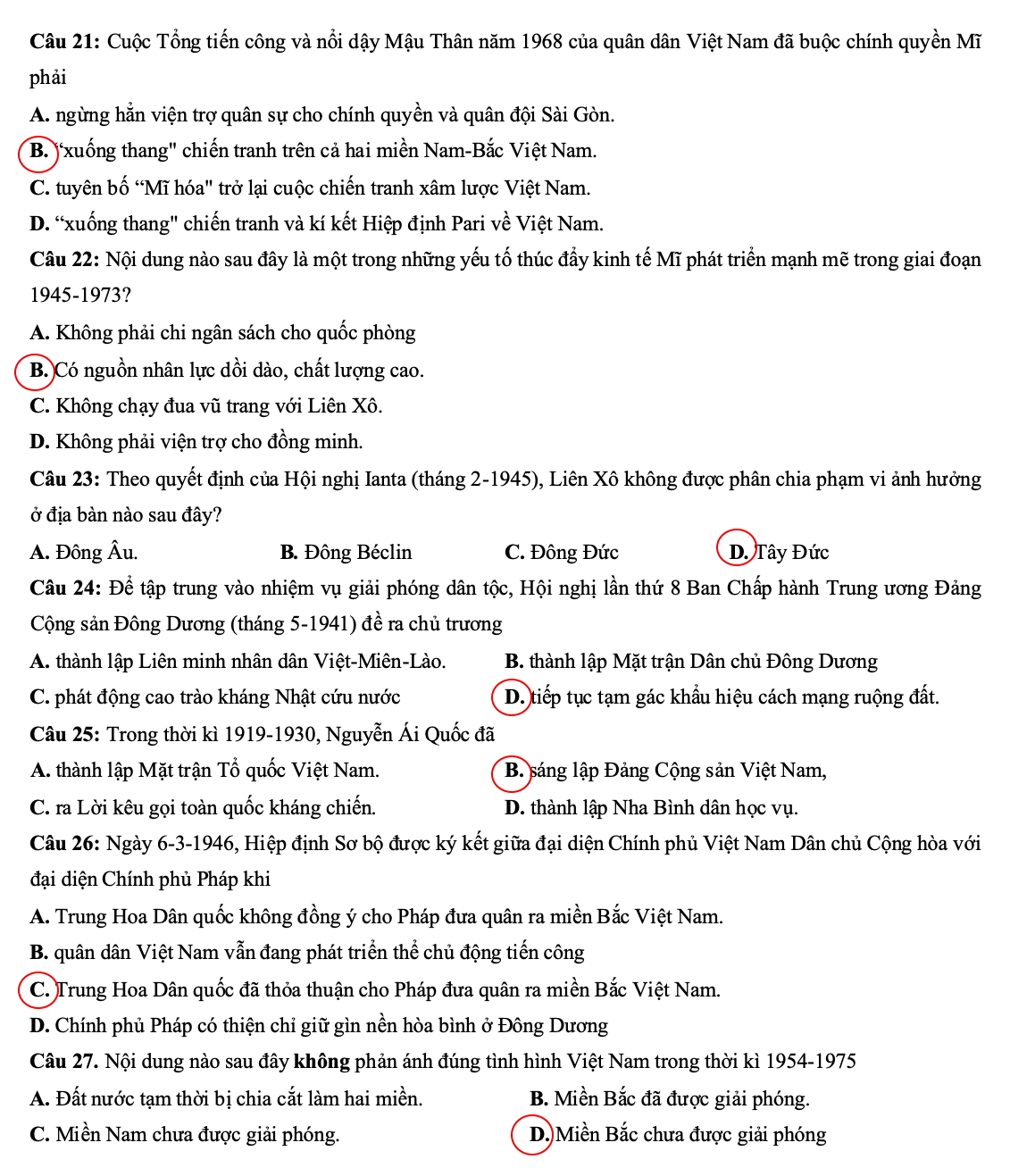 Đề tổ hợp Khoa học xã hội kỳ thi tốt nghiệp THPT 2020 - 3