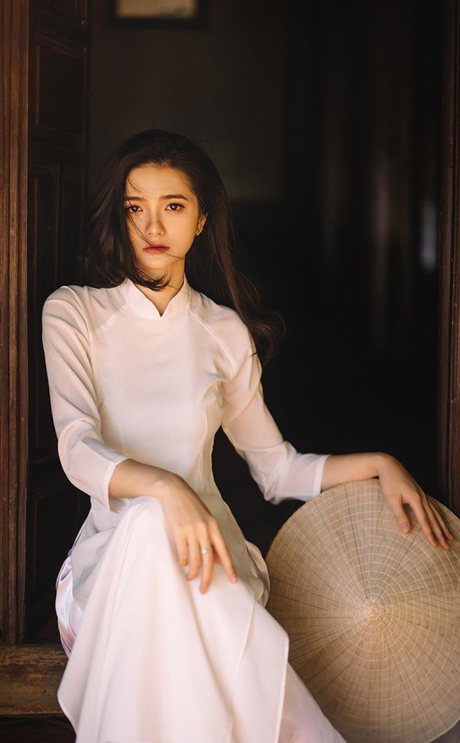 Nữ sinh ngành Dược hóa nàng thơ trong tà áo dài trắng - 1