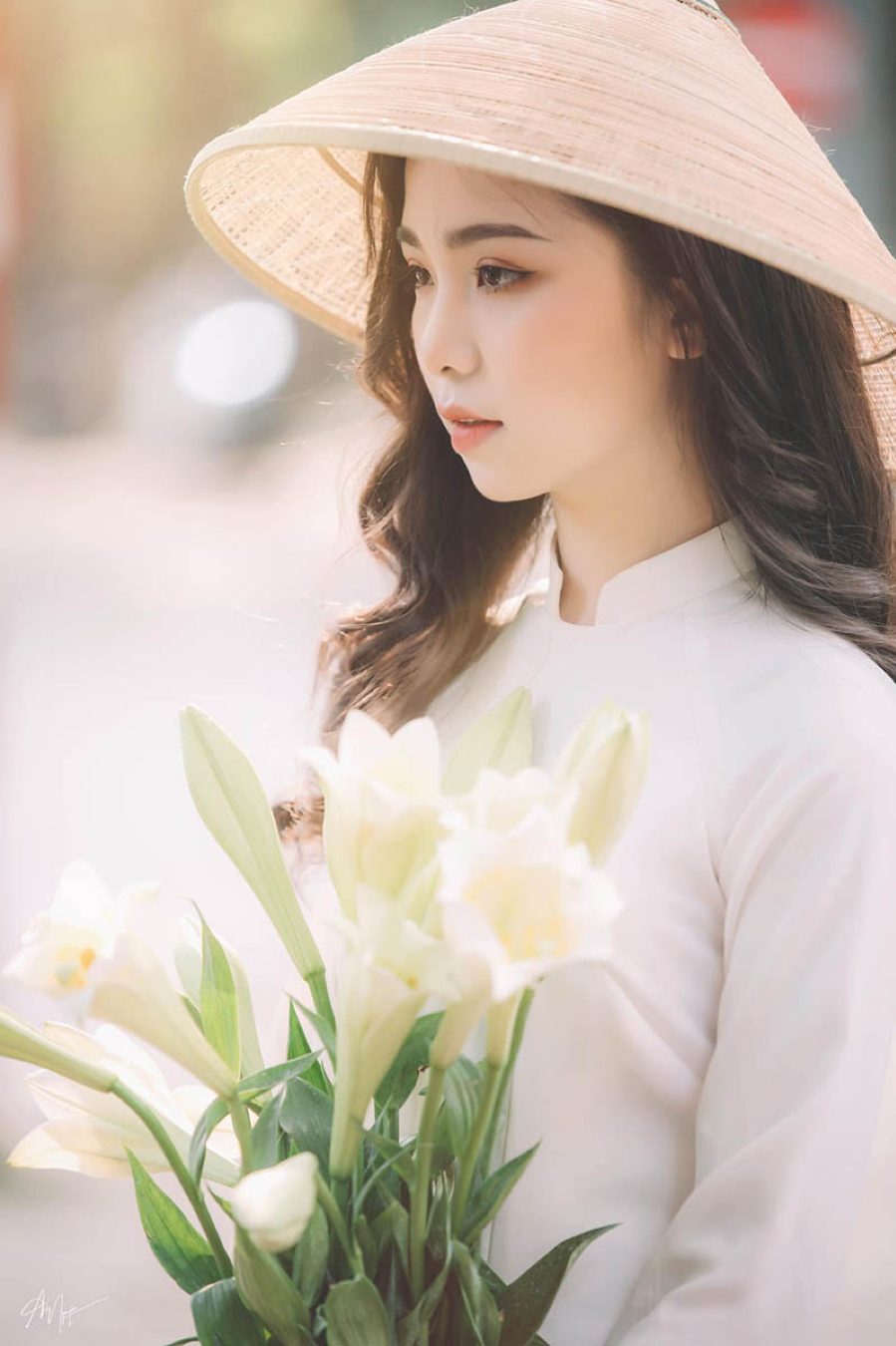 Vẻ đẹp trong veo tựa nắng mai của nữ sinh Hà thành - 3